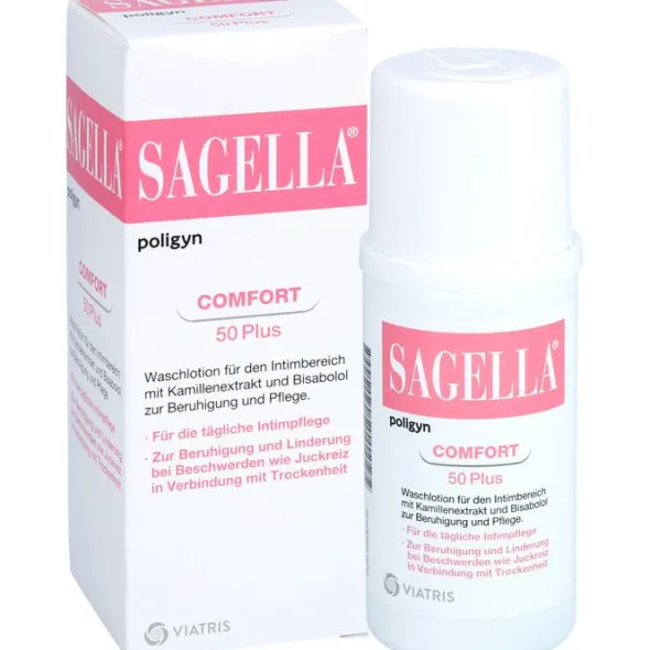 SAGELLA poligyn Intimwaschlotion für Frauen 50+ 100 ml