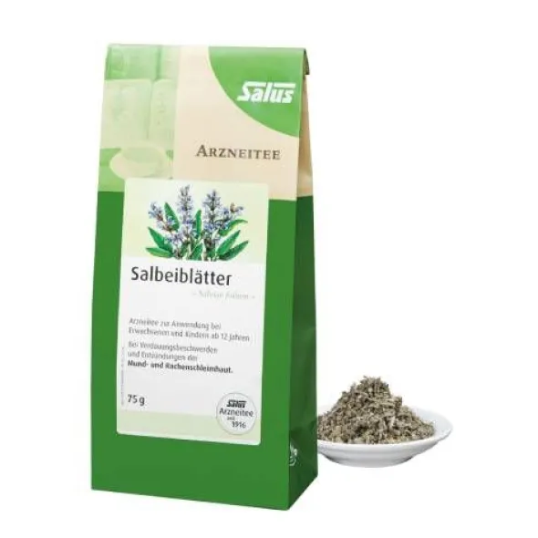 SALBEIBLÄTTER Arzneitee Salviae folium Bio Salus 75 g