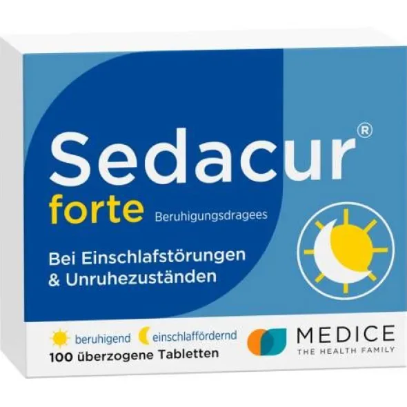 SEDACUR forte Beruhigungsdragees 100 St