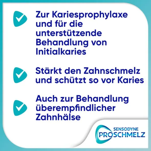SENSODYNE ProSchmelz Fluorid Gelee 25 g
