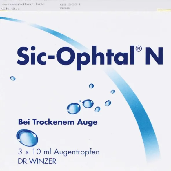 SIC OPHTAL N Augentropfen 3X10 ml