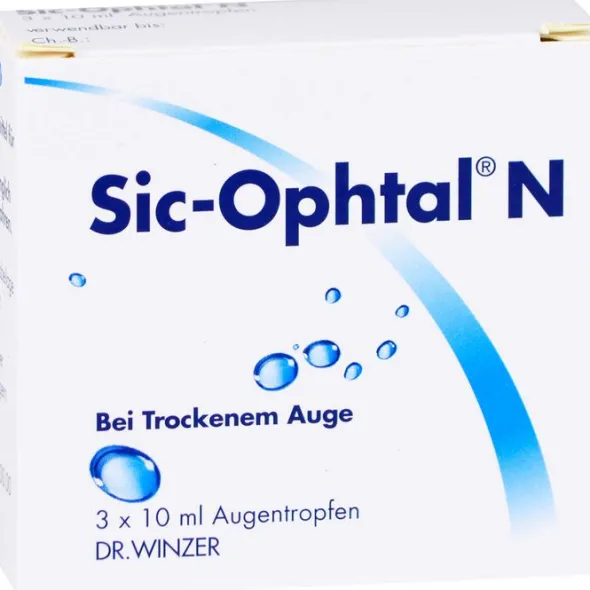 SIC OPHTAL N Augentropfen 3X10 ml