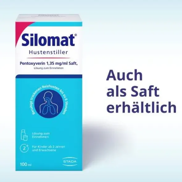 SILOMAT Hustenstiller Pentoxyverin 19 mg/ml TEI 30 ml