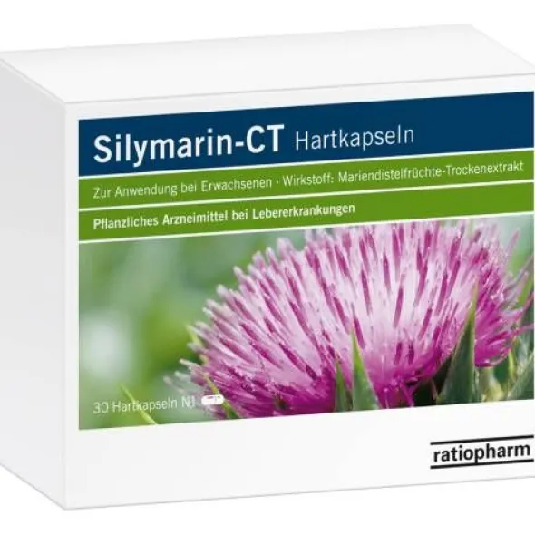 SILYMARIN-CT Hartkapseln 30 St