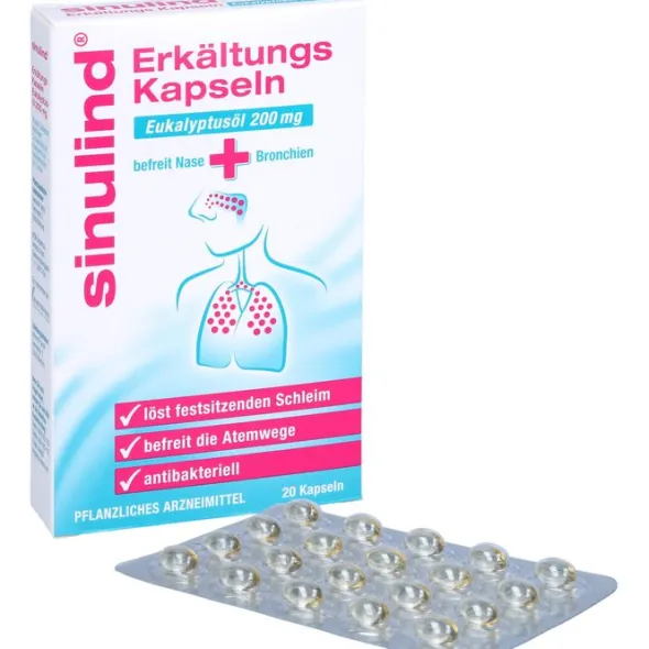 SINULIND Erkältungs Kapseln 20 St
