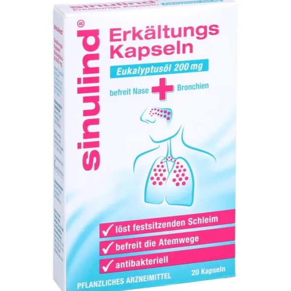 SINULIND Erkältungs Kapseln 20 St