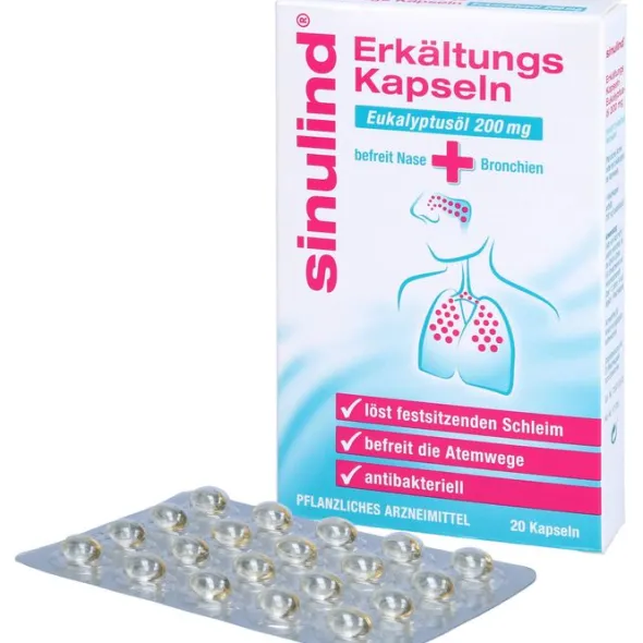 SINULIND Erkältungs Kapseln 20 St