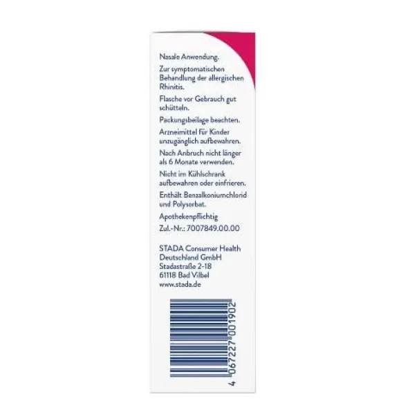 SNUP Allerg 137 μg/50 μg pro Sprühstoß Nasenspray 23 g