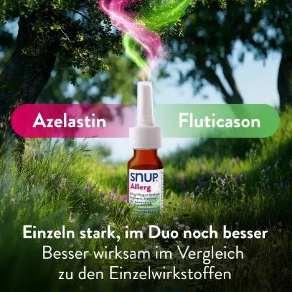 SNUP Allerg 137 μg/50 μg pro Sprühstoß Nasenspray 23 g