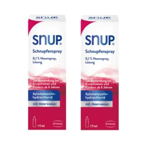 SNUP SCHNUPFENSPRAY 0,1% 2X15 ml