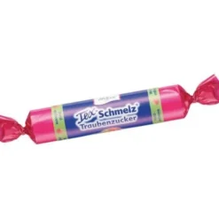SOLDAN Tex Schmelz Traubenzucker Walderdbeere Rol. 33 g