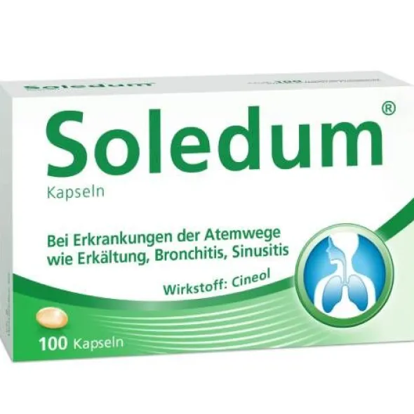 SOLEDUM 100 mg magensaftresistente Kapseln 100 St