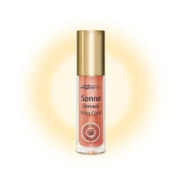 SONNE Lippenöl shiny coral LSF 50 4 ml