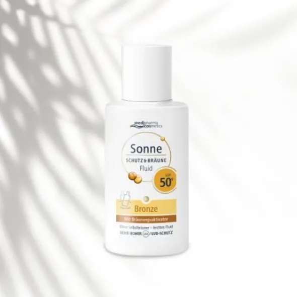 SONNE Schutz & Bräune Fluid bronze LSF 50+ 50 ml