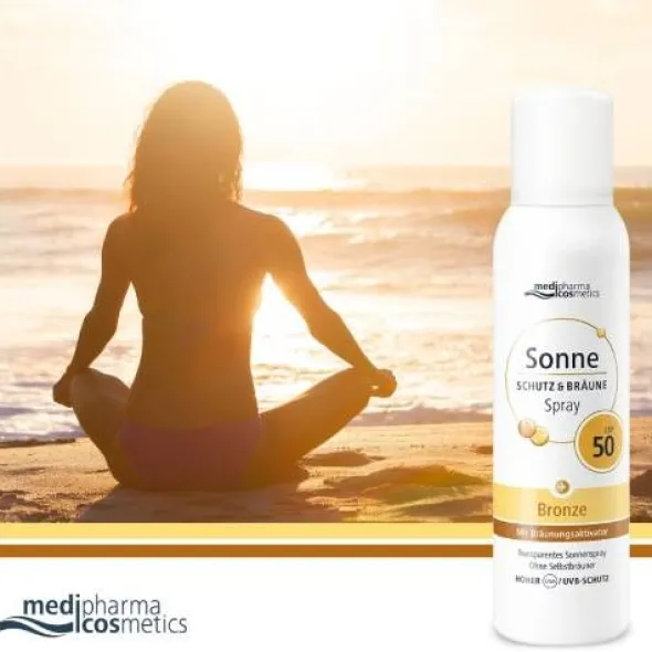 SONNE Schutz & Bräune Spray bronze LSF 50 150 ml