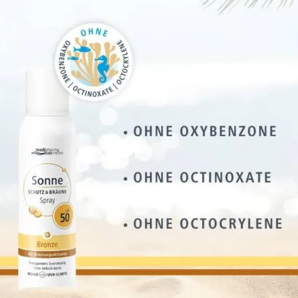 SONNE Schutz & Bräune Spray bronze LSF 50 150 ml