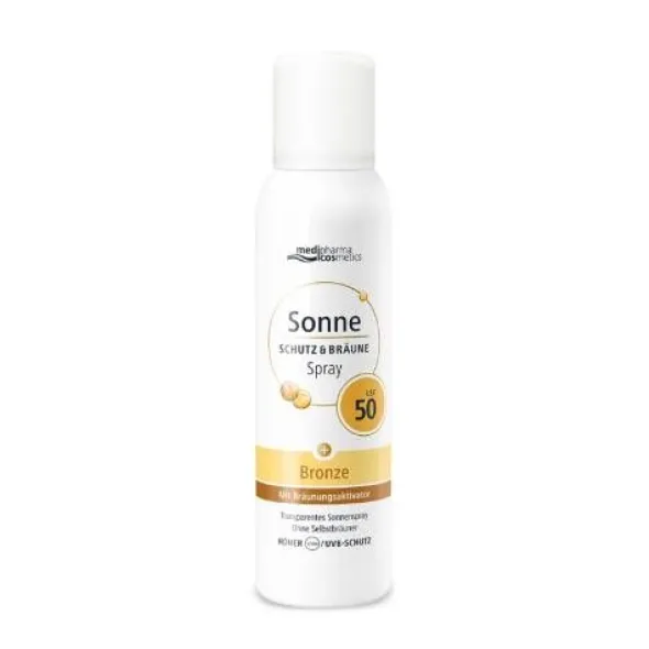 SONNE Schutz & Bräune Spray bronze LSF 50 150 ml