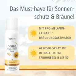 SONNE Schutz & Bräune Spray bronze LSF 50 150 ml