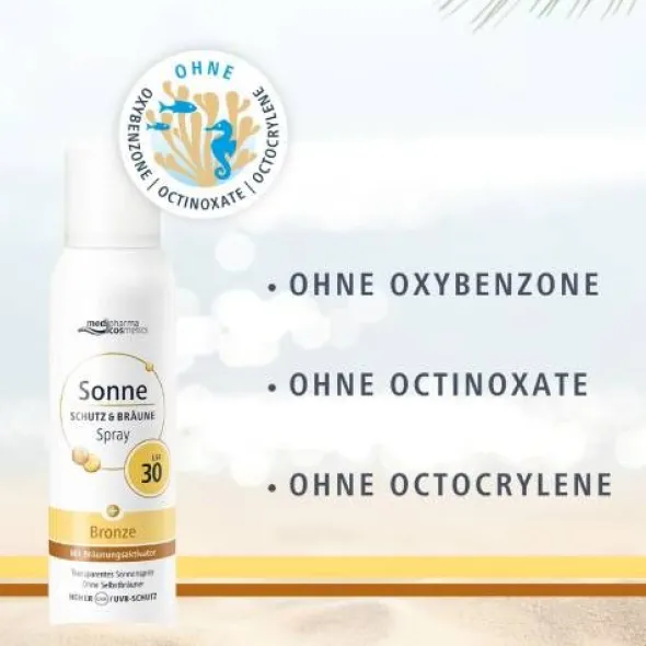 SONNE Schutz & Bräune Spray bronze LSF 30 150 ml