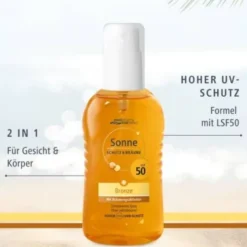 SONNE Schutz & Bräune Spray bronze LSF 50 200 ml