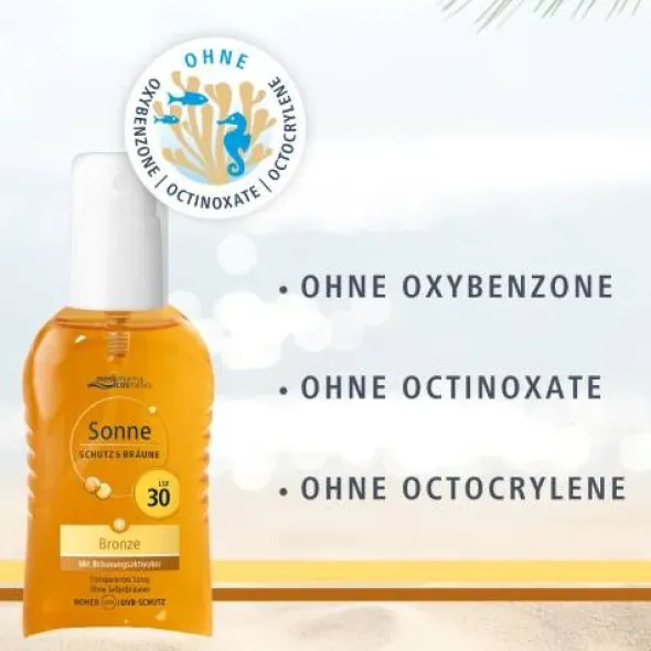 SONNE Schutz & Bräune Spray bronze LSF 30 200 ml