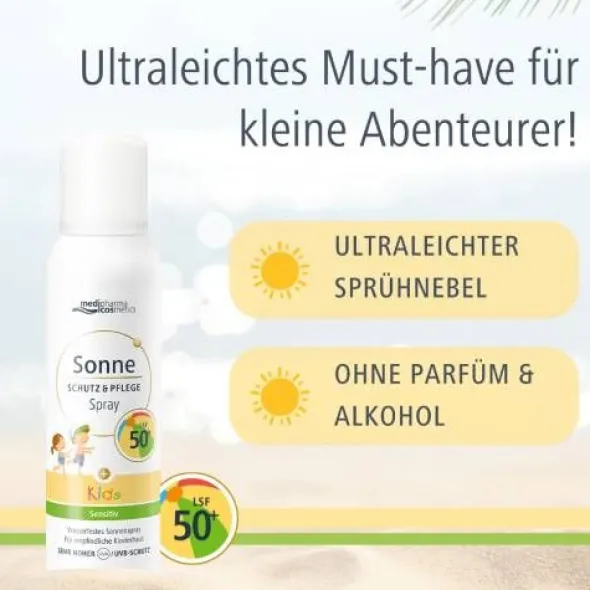 SONNE Schutz & Pflege Spray Kids LSF 50+ 150 ml