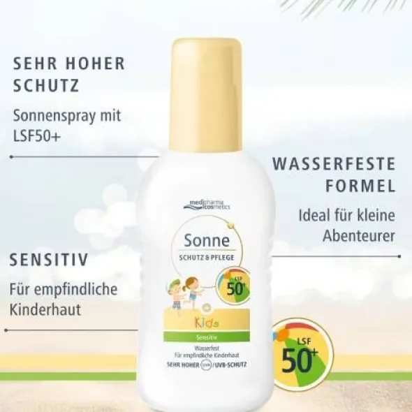 SONNE Schutz & Pflege Spray Kids LSF 50+ 200 ml
