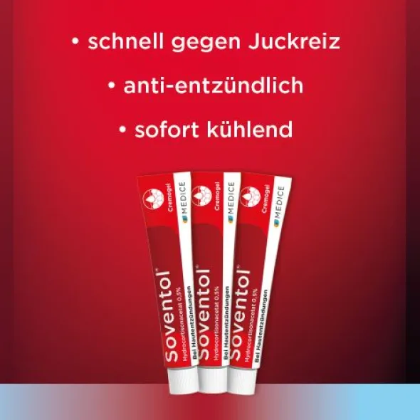 SOVENTOL Hydrocortisonacetat 0,5% Creme 30 g