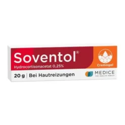 SOVENTOL Hydrocortisonacetat 0,25% Creme 20 g