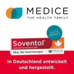 SOVENTOL Hydrocortisonacetat 0,25% Creme 20 g
