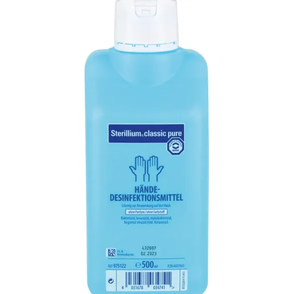 STERILLIUM Classic Pure Händedesinfektion Lsg. 500 ml