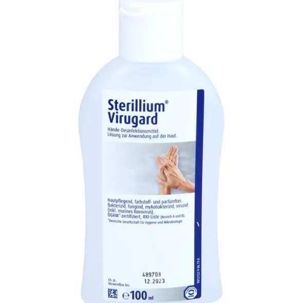 STERILLIUM Virugard Händedesinfektion Lösung 100 ml