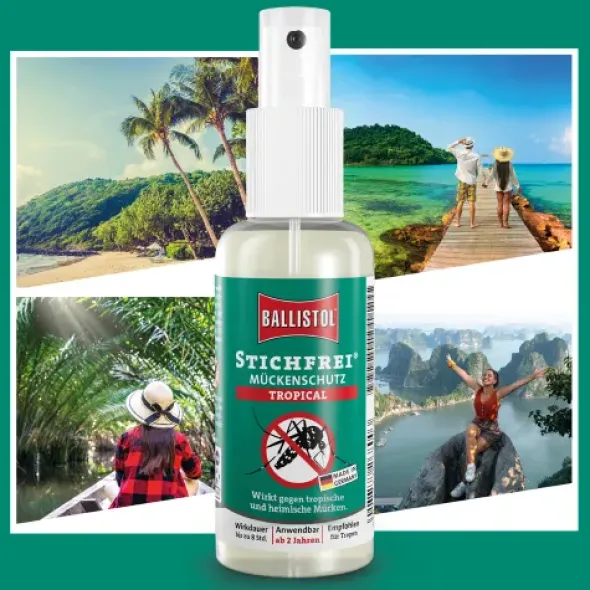 STICHFREI Mückenschutz Tropical Pumpspray 100 ml