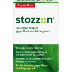 STOZZON Chlorophyll überzogene Tabletten 200 St