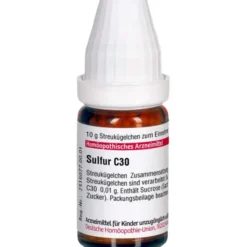 SULFUR C 30 Globuli 10 g