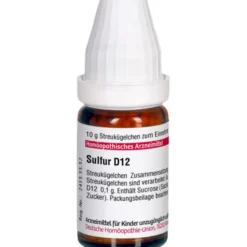 SULFUR D 12 Globuli 10 g