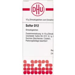SULFUR D 12 Globuli 10 g