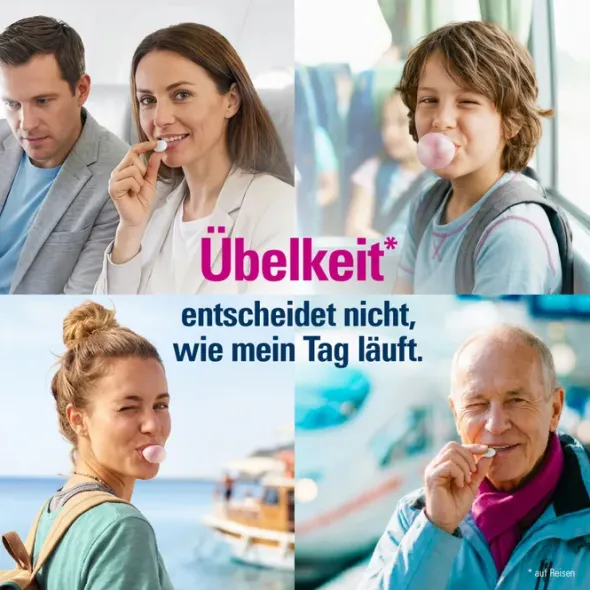 SUPERPEP Reise Kaugummi Dragees 20 mg 10 St