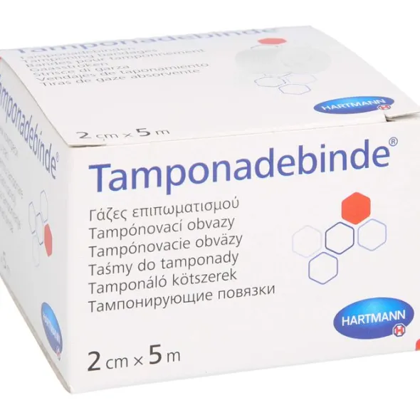 TAMPONADEBINDE 2 cmx5 m steril Hartmann 1 St