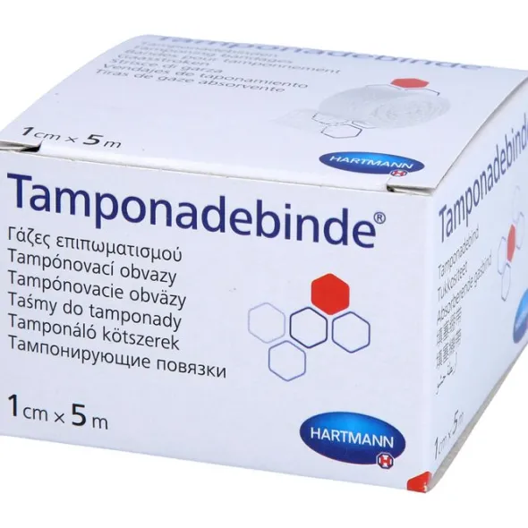 TAMPONADEBINDE 1 cmx5 m steril Hartmann 1 St