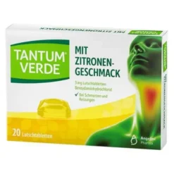 TANTUM VERDE 3 mg Lutschtabl.m.Zitronengeschmack 20 St
