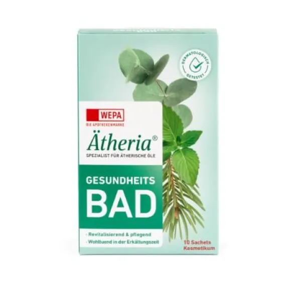 ÄTHERIA revitalisierendes Gesundheitsbad 10X20 ml