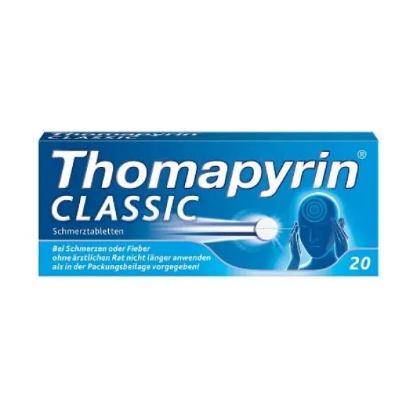 THOMAPYRIN CLASSIC Schmerztabletten 20 St