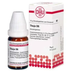 THUJA D 6 Globuli 10 g