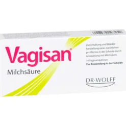 VAGISAN Milchsäure Vaginalzäpfchen 14 St