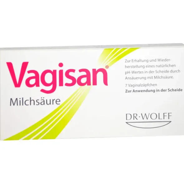 VAGISAN Milchsäure Vaginalzäpfchen 7 St
