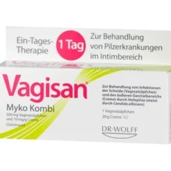 VAGISAN Myko Kombi 1-Tagestherapie 1 P