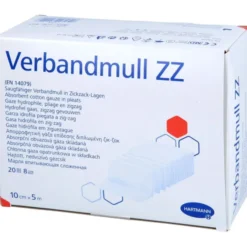 VERBANDMULL Hartmann 10 cmx5 m zickzack 1 St