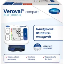 VEROVAL compact Handgelenk-Blutdruckmessgerät 1 St