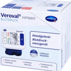 VEROVAL compact Handgelenk-Blutdruckmessgerät 1 St